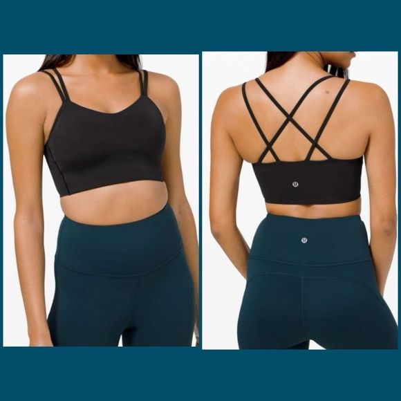 lululemon athletica Other - LuLulemon Athletica Black Like a Cloud Longline Size 14  B/C Cup Sports Bra